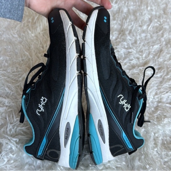 RYKA Women's Kindred Re-Zorb Athletic Shoes/Sneakers Sz 9 Black Low top Lace - Picture 8 of 10